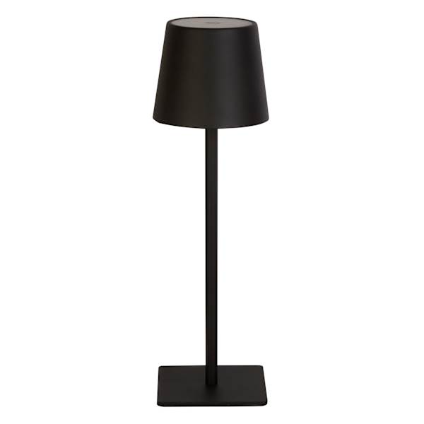 Black Indoor & Outdoor USB Portable Rechargeable Lamp