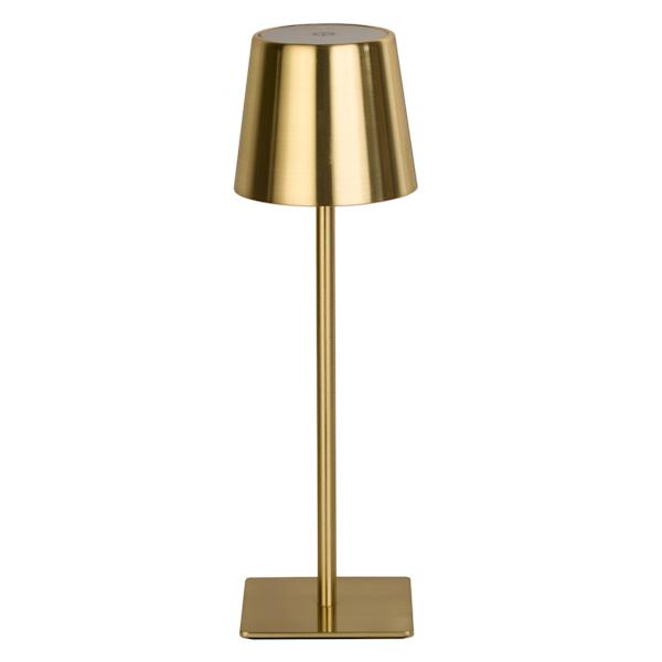 Gold Indoor & Outdoor USB Portable Rechargeable Lamp