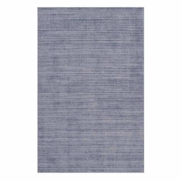 Washable All Over Sea Blue Rug 42X66