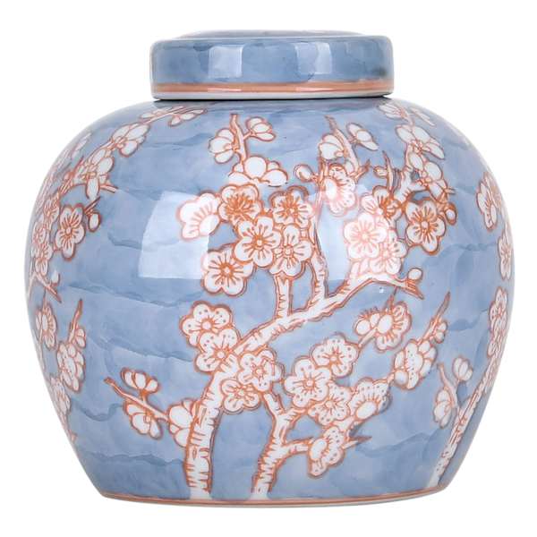 Multi Floral Ceramic Vase, 6"