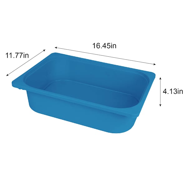 Blue Plastic Storage Container, 5L