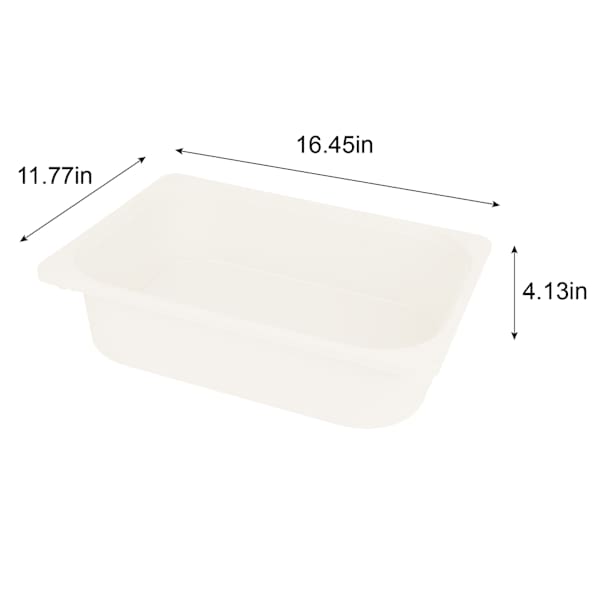 Plastic Storage Container 5L White