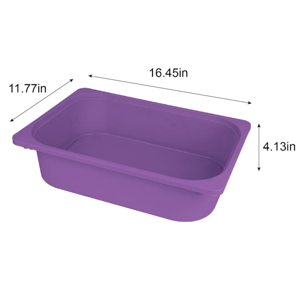 Plastic Storage Container 5L Purple