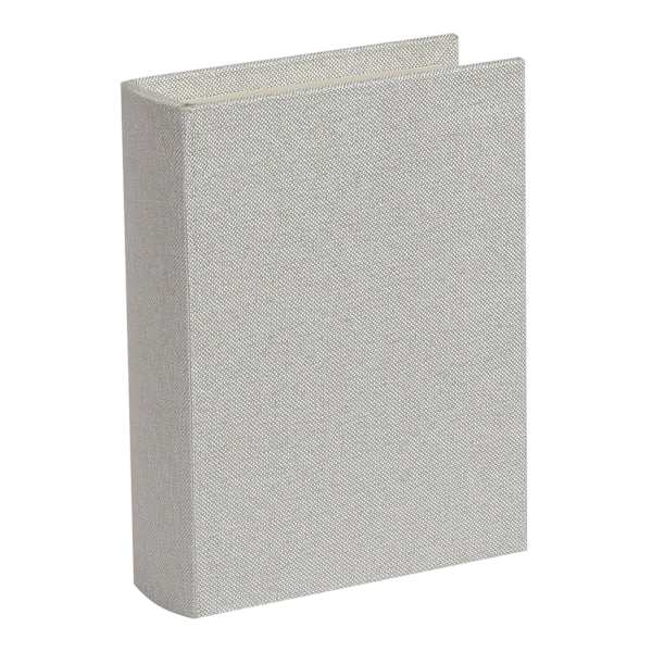 Cream Linen Book Box, 11"