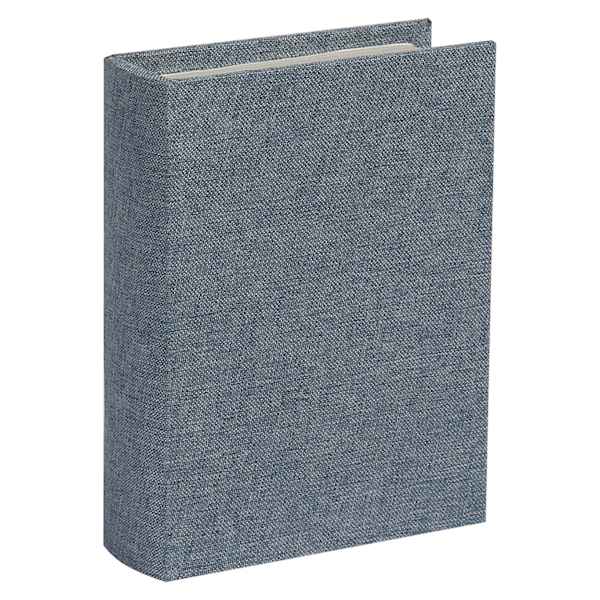 Blue Linen Book Box, 9"