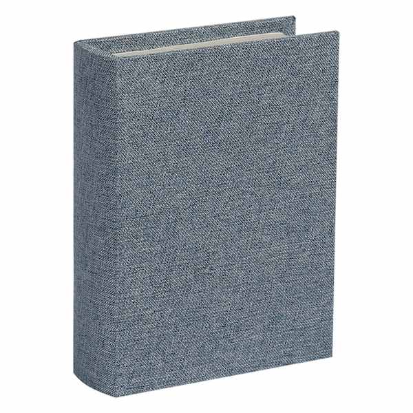 Blue Linen Book Box, 7"