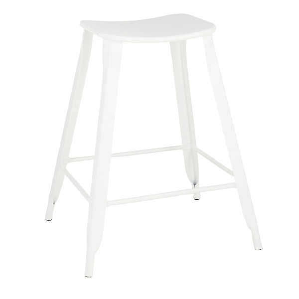 Neil Counter Stool, White