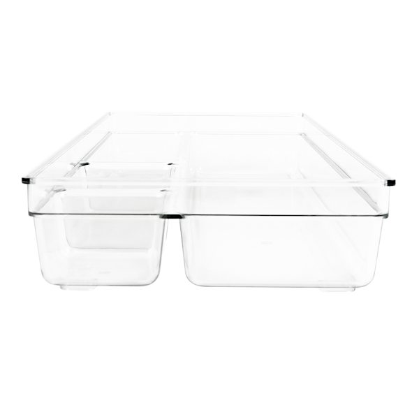 4-Section Office Drawer Organizer