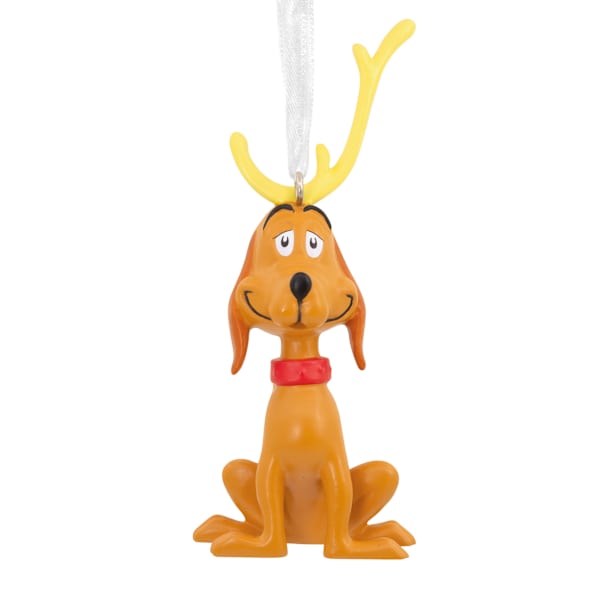 Resin Max From The Grinch Ornament, 4.8"