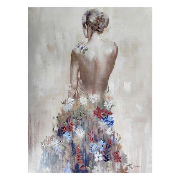 Providence Garden Gown Canvas Wall Art, 30x40