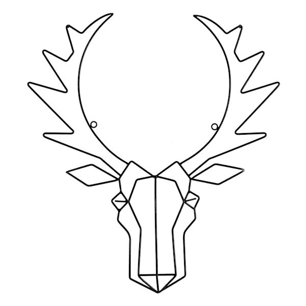 Ty Pennington Deer Wall Art, 21x23