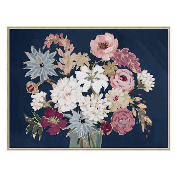 Providence Framed Floral Canvas Wall Art, 41x31
