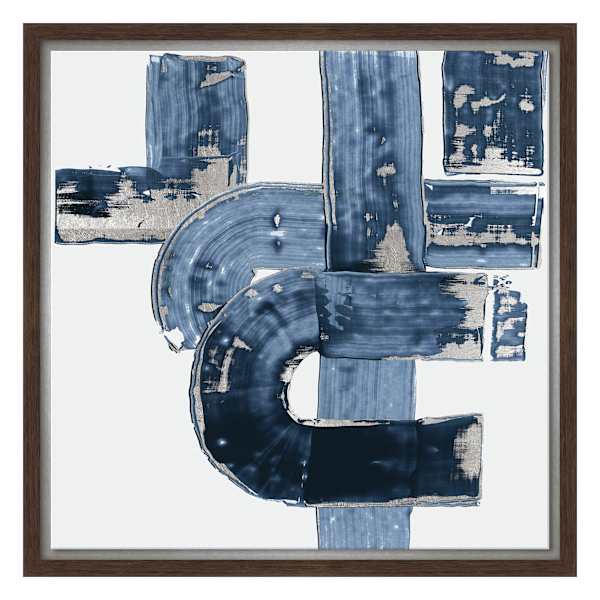 Crosby St. Framed Abstract Canvas Wall Art, 40"