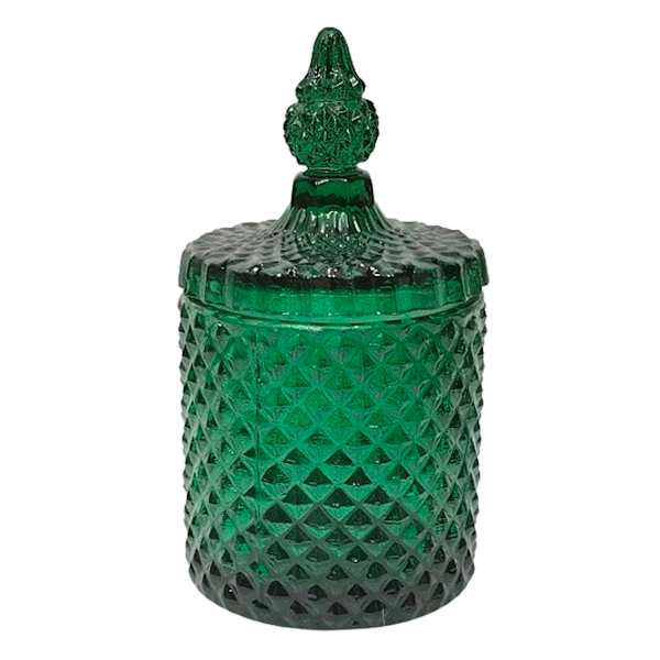 Found & Fable Glass Jar with Lid, 5.5"