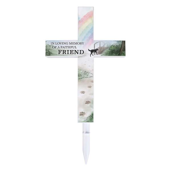 Dog Memorial Solar Yard Stake, 20"