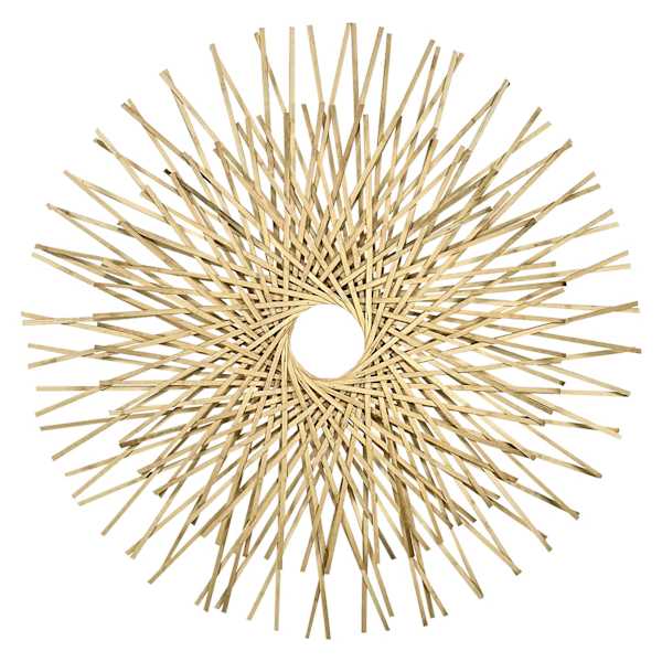 Tracey Boyd Natural Bamboo Wall Decor, 32"