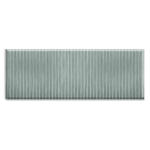 Cook N' Comfort Sage Striped Kitchen Runner, 20x55