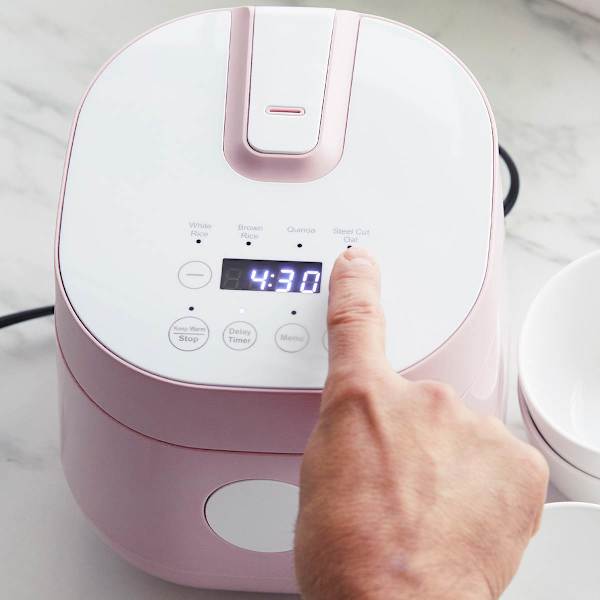 GreenLife Rice Cooker, Pink