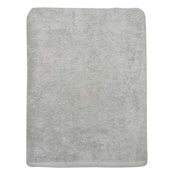 Grey Cotton Bath Towel, 27x52