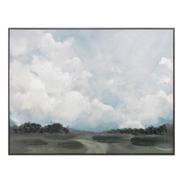 Honeybloom Framed Landscape Canvas Wall Art, 36x28