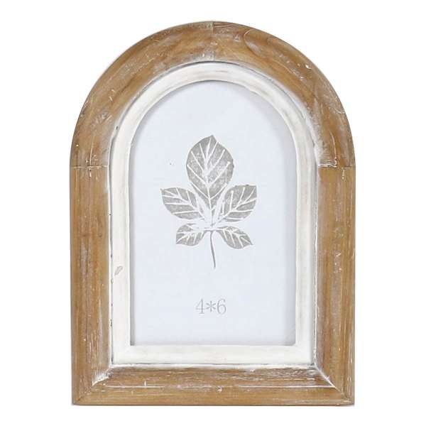 Honeybloom Arch Tabletop Picture Frame, 4x6