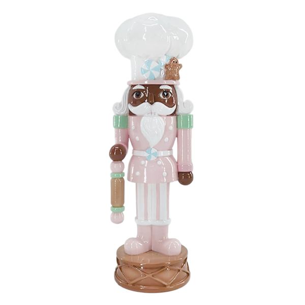 Mrs. Claus' Bakery Pastel Chef Nutcracker, 10"