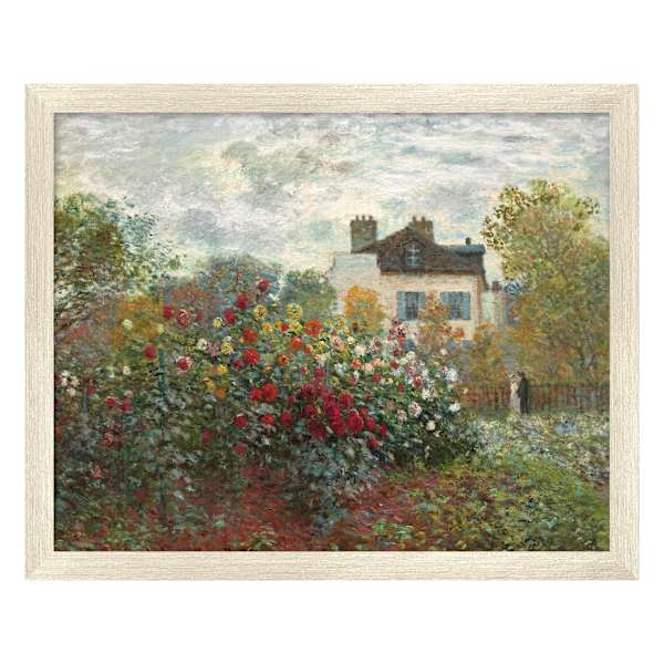 Framed Flower Garden Wall Art, 8x10