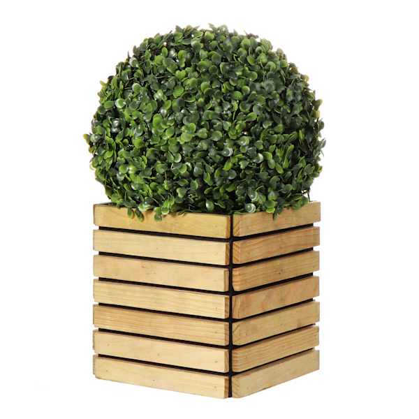 16In Boxwood Wood Vessel