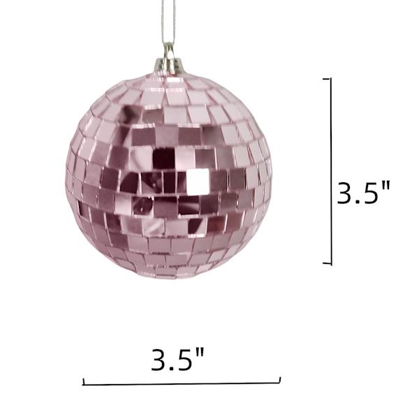 Oh Joy! Pink Discoball Ornament, 3.5"