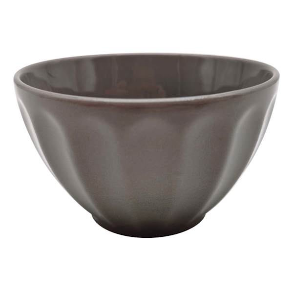 Found & Fable Grey Amalfi Dip Bowl, 4"