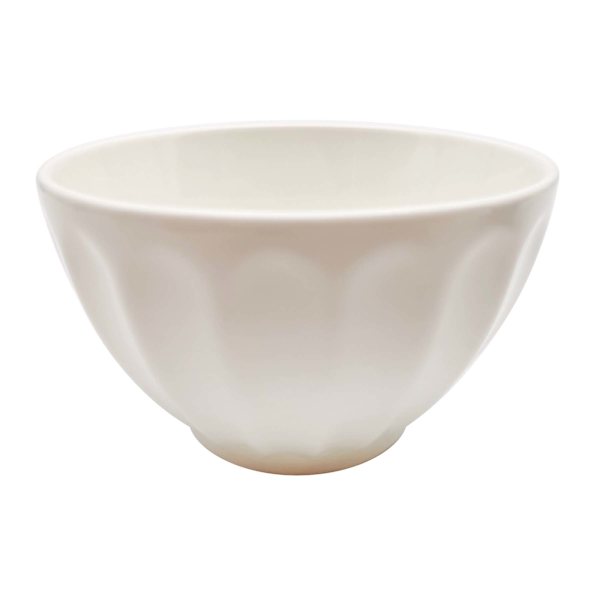 Found & Fable White Amalfi Dip Bowl, 4"