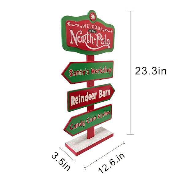 The Elf on the Shelf® North Pole Sign, 24"