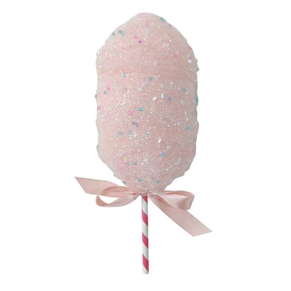 Mrs. Claus' Bakery Cotton Candy Ornament, 8"