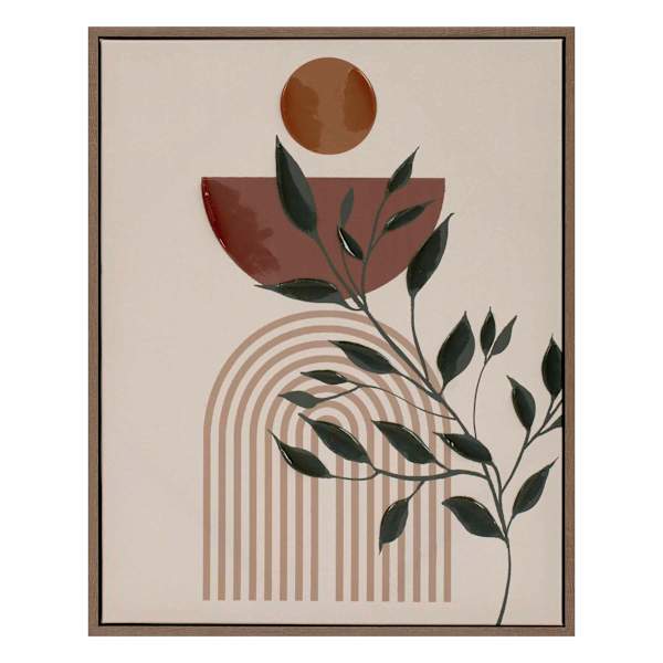 Soul Searcher Framed Vine Soul Canvas Wall Art, 16x20