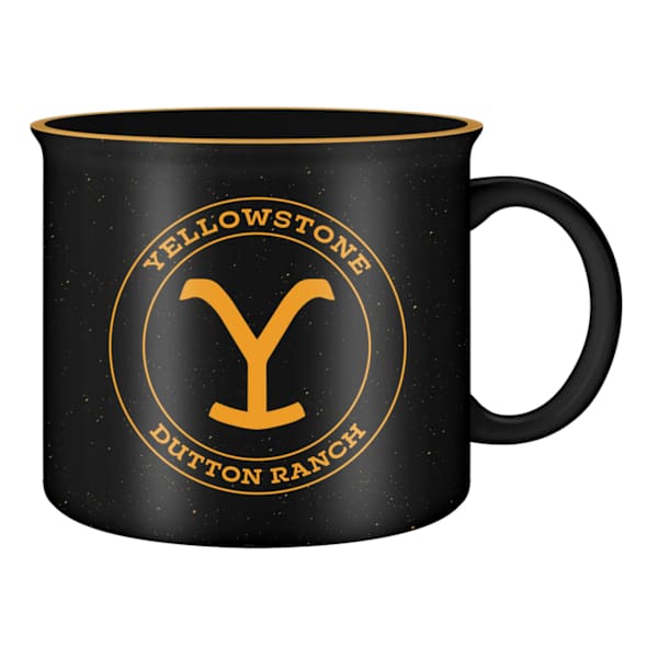 Yellowstone Dutton Ranch Ceramic Camper Mug, 20oz