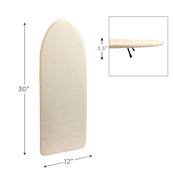 Table Top Ironing Board W/Removable Cover