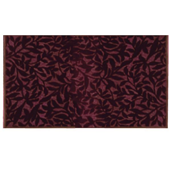Providence Ellis Rhubarb Leaves Washable Accent Rug, 26x45
