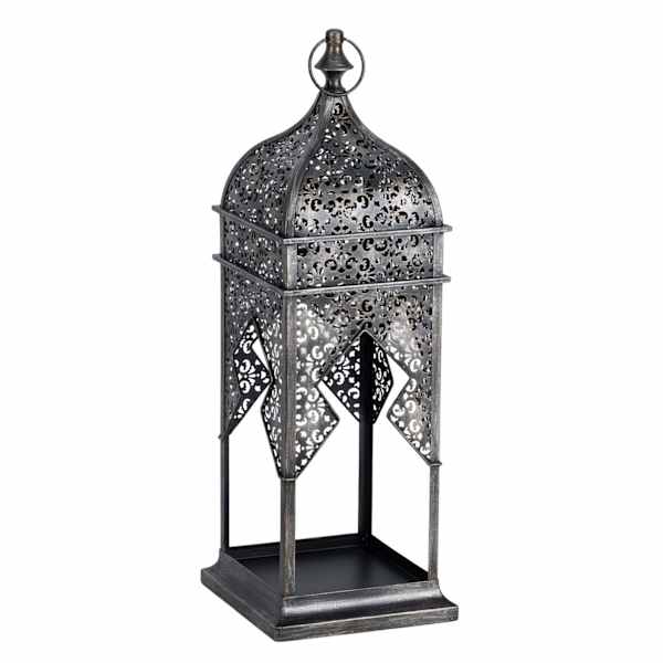 Found & Fable Metal Lantern, 23"
