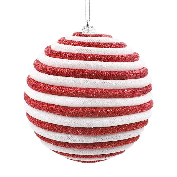 The Elf on the Shelf® Red & White Felt Ball Ornament, 4.8"