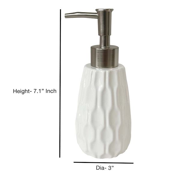 Honeybloom Kate Ceramic Sage Soap Dispenser