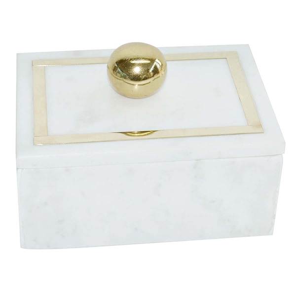 Providence Marble Rectangular Box, 7x5
