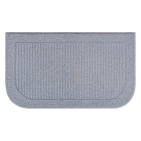 Stella Grey Washable Kitchen Mat, 24x40