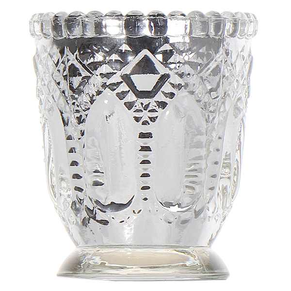 Silver Tealight Votive Candle Holder, 3"