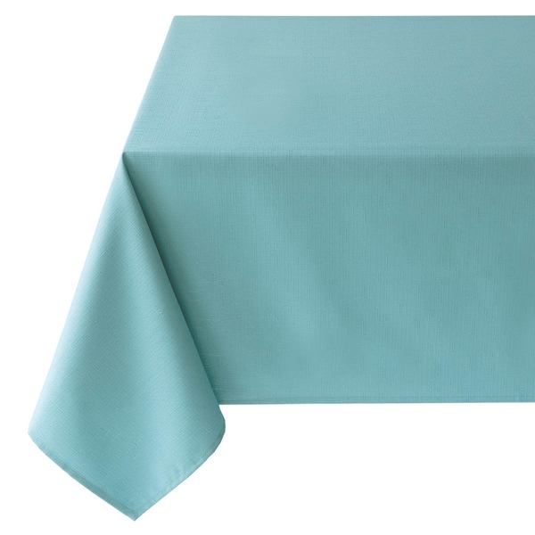 Basics Solid Cameo Blue Tablecloth, 60x84
