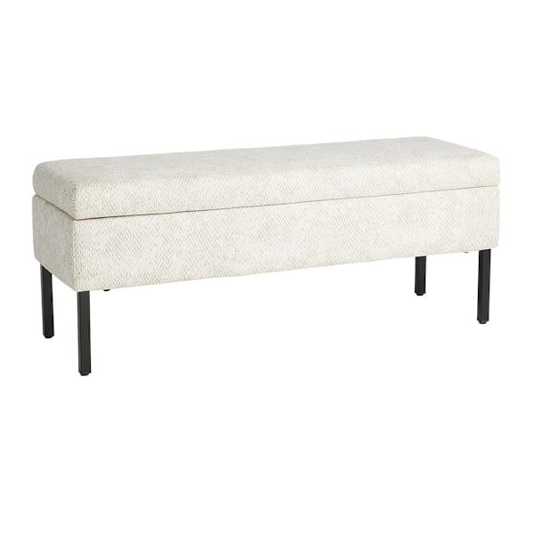 Lia Storage Bench - Taupe