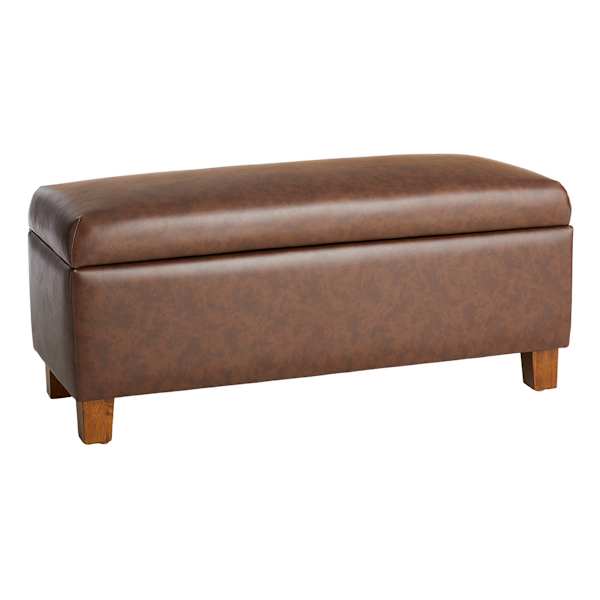 Mason Storage Bench - Brown