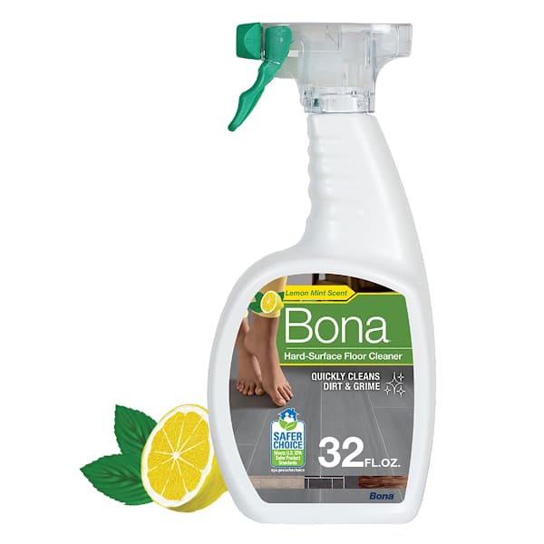 Bona Hard Surface Cleaner Spray Lemon Mint Scent, 32oz