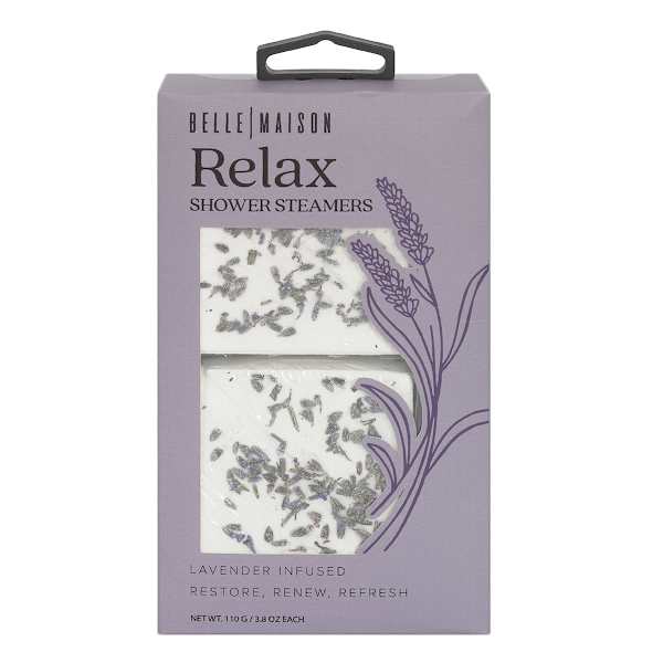 2-Pack Lavender Shower Steamers, 4.25oz