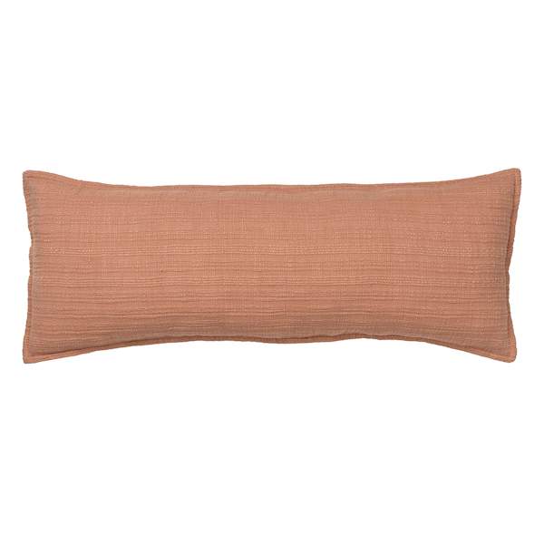 Honeybloom Pink Stripe Slub Pillow 14X36