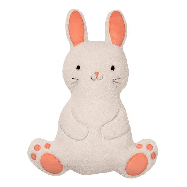 Bunny Brights Bunny Shaped Easter Throw Pillow, 18"